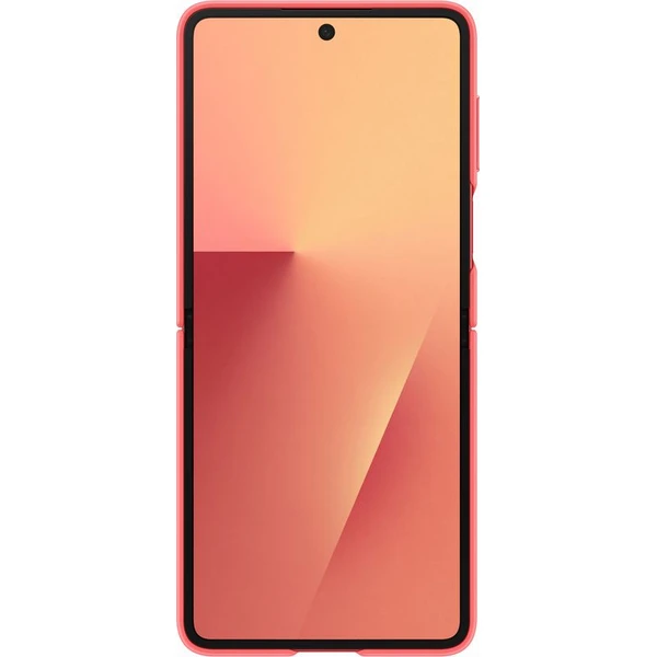 Samsung Ring Silicone Case ochranný kryt Galaxy Z Flip7 červený - Pouzdra - Obrázek PPGE000K01