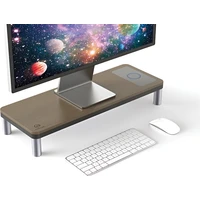 Powerton ERGO DOKY podstavec pod monitor s dokovací stanicí hnědý - Dokovací stanice