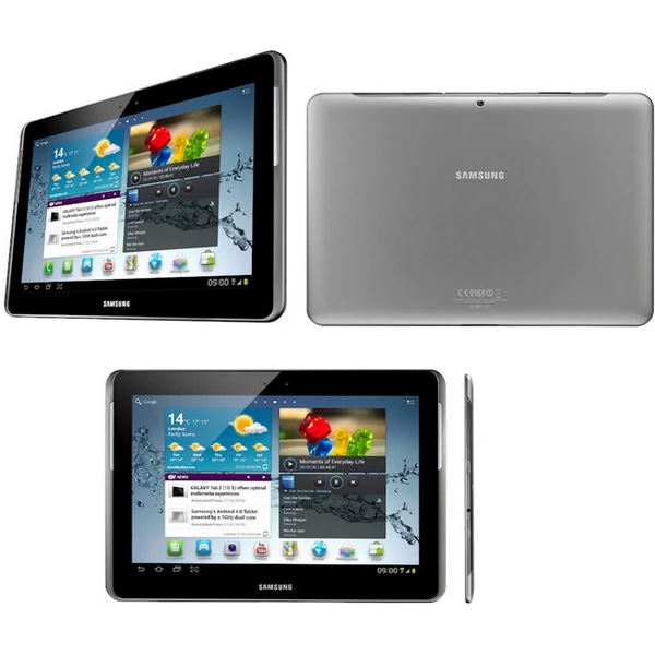 Samsung Galaxy Tab 2 10.1 (P5100) 16 GB 3G + Wi-Fi stříbrný - Tablety - Obrázek PRX0000101