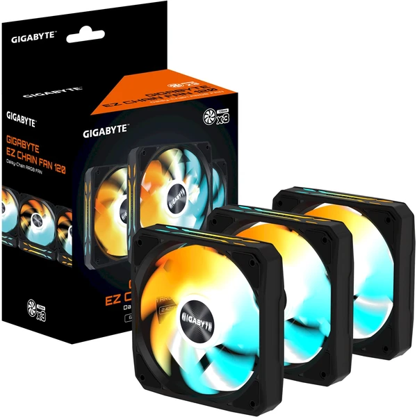 GIGABYTE EZ CHAIN FAN 120 - Ventilátory pro PC - Obrázek PS2L000K01