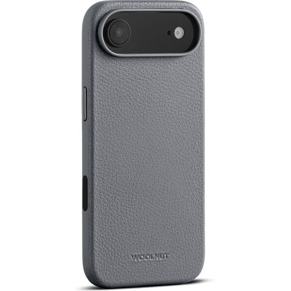 Woolnut MagSafe kožený kryt iPhone 17 Air šedý