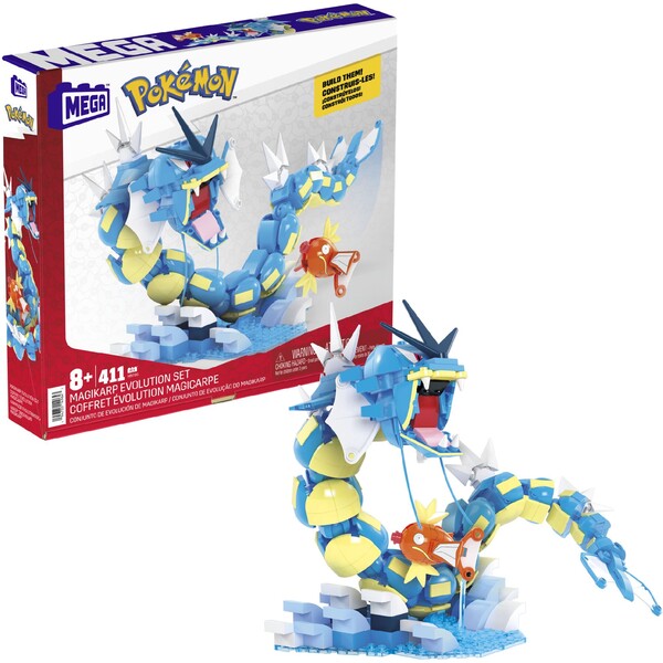 Mattel MEGA POKÉMON EVOLUČNÍ SET MAGIKARP Vícebarevná