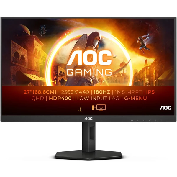 AOC Gaming Q27G4X herní monitor 27" - Monitory - Obrázek PT92000J01