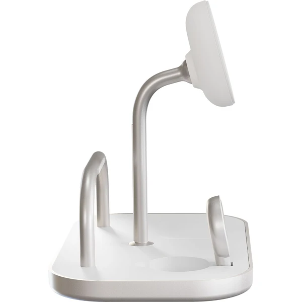 ZENS 4-in-1 MagSafe/Qi2 4v1 nabíjecí stanice (60W) stříbrná - Nabíječky - Obrázek PTFL000K01
