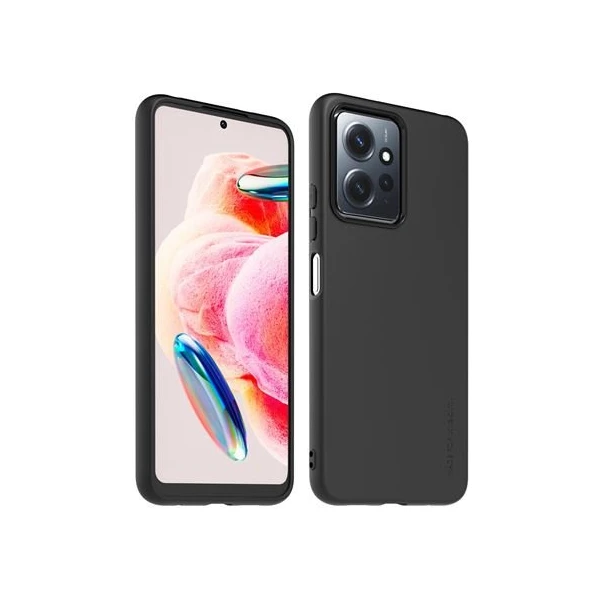 Made for Xiaomi TPU kryt + tvrzené sklo Xiaomi Redmi Note 12 4G černý - Pouzdra - Obrázek PTS4G00101