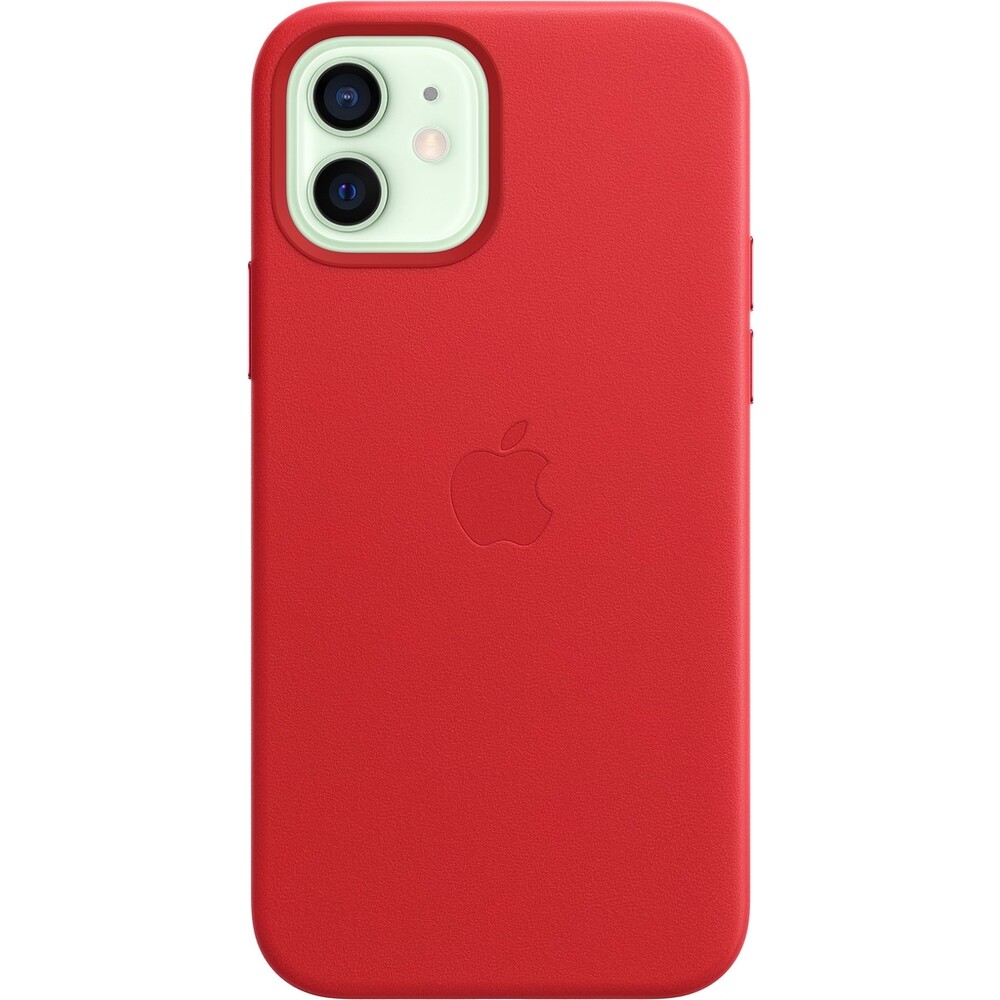 Apple kožený kryt s MagSafe iPhone 12/12 Pro (PRODUCT)RED