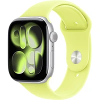 Apple Watch 49/46/45/44mm neonově žlutý sportovní řemínek M/L - Řemínky