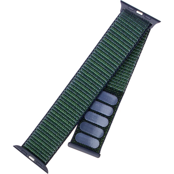FIXED Nylon Strap nylonový pásek pro Apple Watch 42/44/45mm temně modrý - Řemínky - Obrázek PY1DF00101