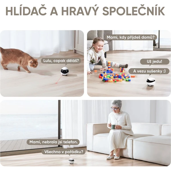 Enabot EBO Air 2 bílá - IP kamery - Obrázek PY8L000K01