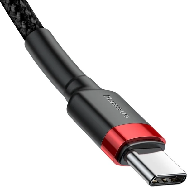Baseus Cafule USB-C/USB-C napájecí kabel 60W 1m červený/černý - Kabely a redukce - Obrázek PY95300401