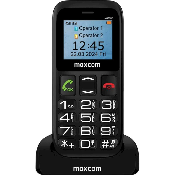 MaxCom MM426SE černý - Mobilní telefony - Obrázek PYHI000K01