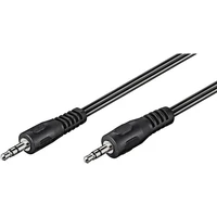 PremiumCord 3,5mm/3,5mm kabel 15m černý - Kabely a redukce