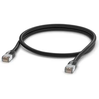 Ubiquiti UniFi venkovní patch kabel 1m černý - Kabely