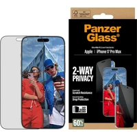 PanzerGlass® Privacy sklo Apple iPhone 17 Pro Max s instalačním rámečkem - Ochranné folie a skla