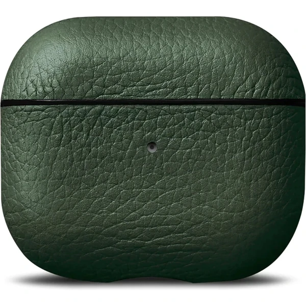 Woolnut kožené pouzdro pro AirPods 3. generace tmavě zelené - Pouzdra - Obrázek PZJR100501