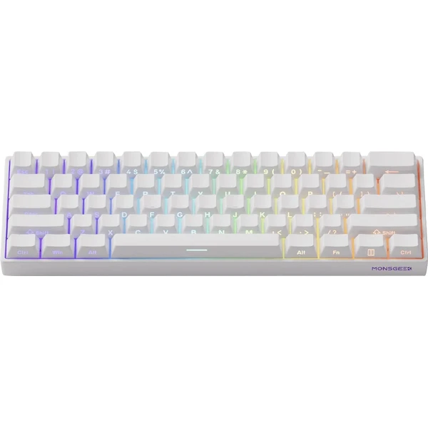 Akko MonsGeek FUN60 Pro-ST herní klávesnice (US) bílá - Klávesnice - Obrázek PZKG000K01