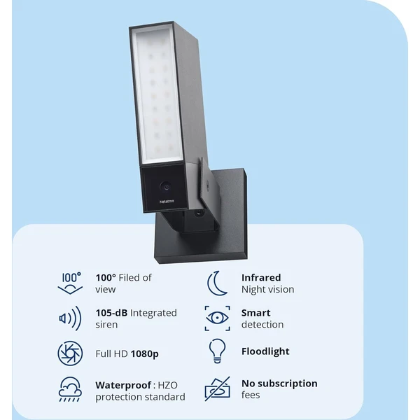 Netatmo Outdoor Camera černá - IP kamery - Obrázek Q00C000J01