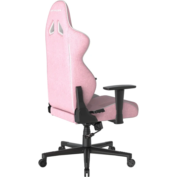 DXRacer GLADIATOR látková herní židle růžovo-bílá - Židle - Obrázek Q04D000O01