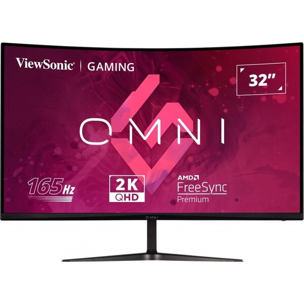 Viewsonic VX3218C-2K 32" prohnutý VA FHD monitor VX3218C-2K Černá