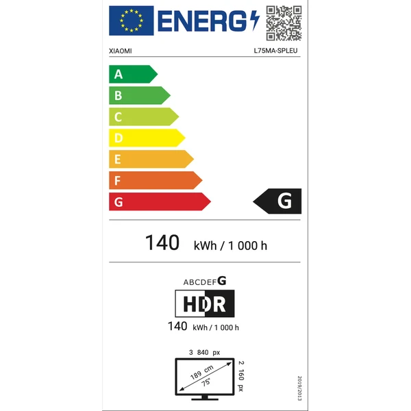 Xiaomi TV S Mini LED 75 televize 75" - Televize - Obrázek Q0PD000N01