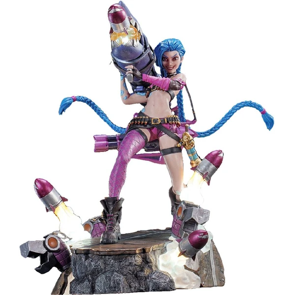 Soška PureArts League of Legends - Jinx & Vi 1/6 Scale Statue Bundle - Sochy a sošky - Obrázek Q0Q7000J01