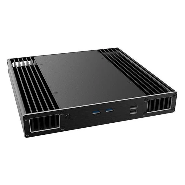 Akasa Plato TN, fanless case, černá - Počítačové skříně - Obrázek Q16X600301