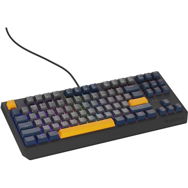 Genesis THOR 230 TKL Naval Blue Negative RGB mechanická klávesnice - Klávesnice - Obrázek Q1I5000O01