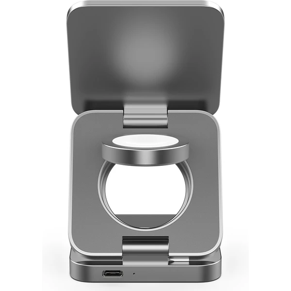 Cubenest S312 Pro 3v1 MagSafe bezdrátová nabíječka šedá - Nabíječky - Obrázek Q1J6000601