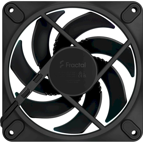 Fractal Design Momentum 12 RGB 3-pack černý - Ventilátory pro PC - Obrázek Q1JF000O01