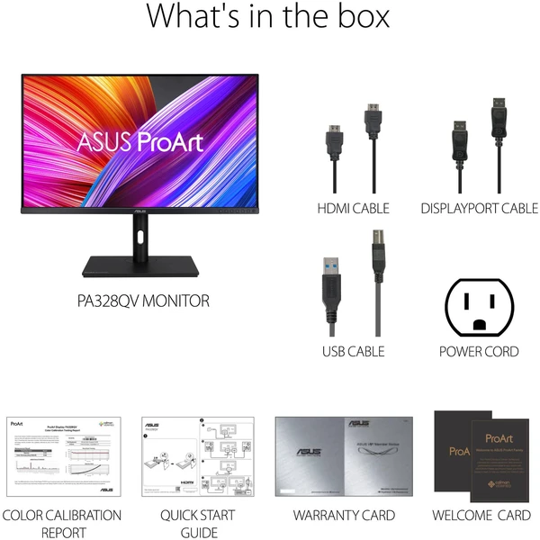Asus ProArt Display PA328QV profesionální monitor 32" - Monitory - Obrázek Q1X6000601