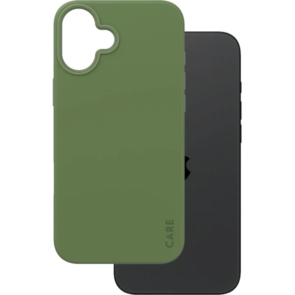 PanzerGlass® CARE kryt Apple iPhone 16 Plus MagSafe Fearlessly zelený - Pouzdra - Obrázek Q208000P01