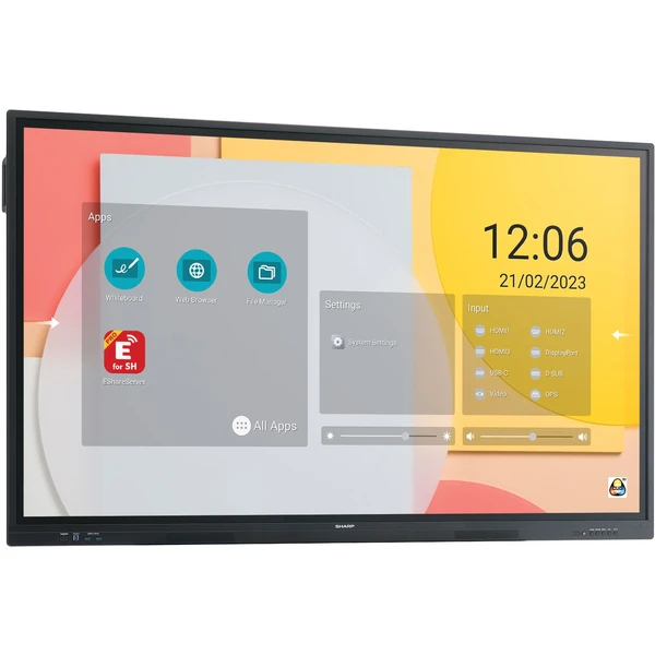 Sharp PN-LC652 interaktivní displej 65" - Velkoformátové displeje - Obrázek Q216000J01