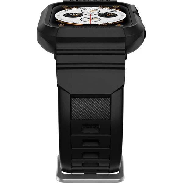 Spigen Rugged Armor Pro řemínek s pouzdrem Apple Watch 45/44mm černý - Pouzdra - Obrázek Q2A1100501