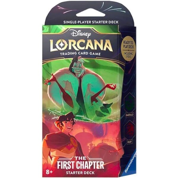 Disney Lorcana TCG - The First Chapter - Starter Deck - Crueala a Aladdin