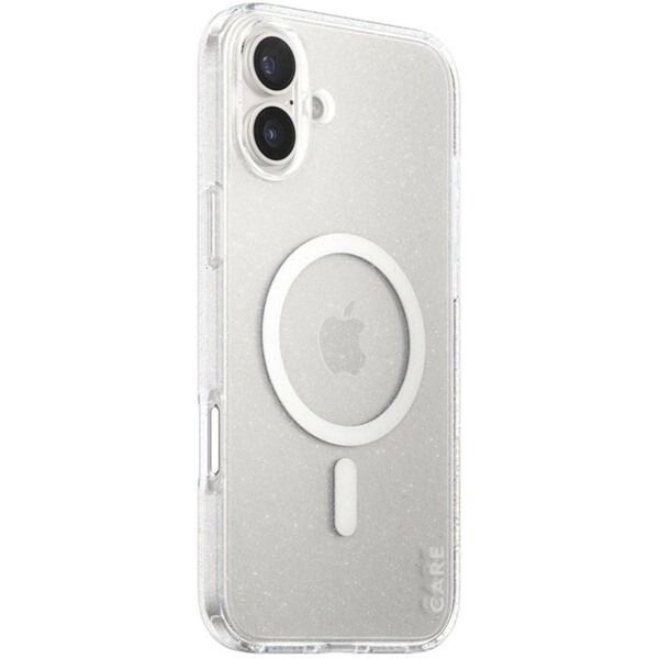 PanzerGlass® CARE kryt Apple iPhone 16 Plus MagSafe Star Lit třpytivý/bílý
