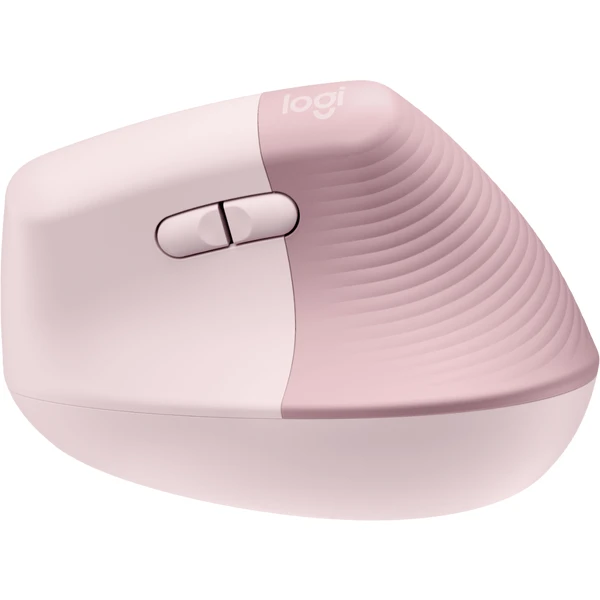 Logitech Lift Vertical Ergonomic Mouse růžová - Myši - Obrázek Q2JF100501