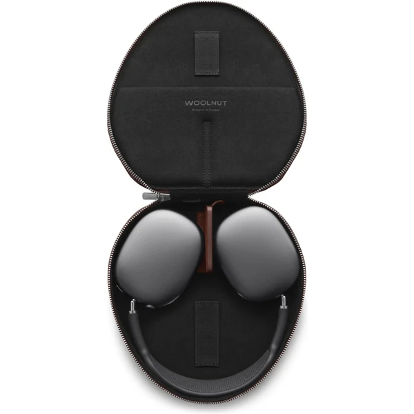 Woolnut Leather kožené pouzdro pro AirPods Max hnědé - Pouzdra - Obrázek Q2KR100501