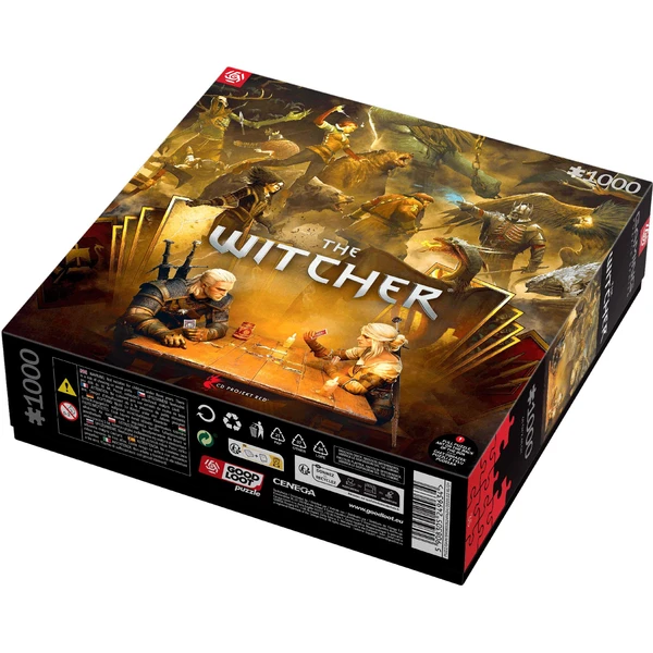 Puzzle Gaming: The Witcher - Playing Gwent (1000) - Puzzle - Obrázek Q2QE000N01