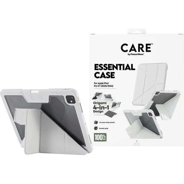 PanzerGlass® CARE 4v1 Essential pouzdro Apple iPad Pro 13" (2025/2024) šedé - Pouzdra - Obrázek Q2XL000K01