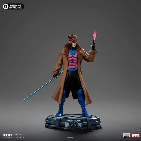 Soška Iron Studios Art Scale 1/10 Marvel: X-Men '97 - Gambit 23 cm - Sochy a sošky - Obrázek Q2Z9000K01