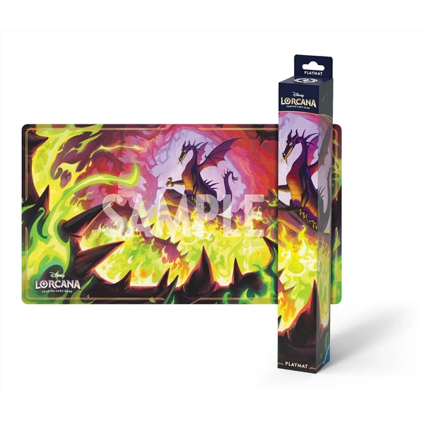 Disney Lorcana: Winterspell - Playmat Dragon Fire hrací podložka - Disney Lorcana TCG - Obrázek Q30R000K01
