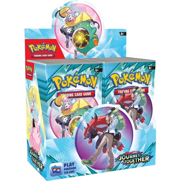 Pokémon TCG: SV09 Journey Together - Enhanced Booster Box (36 boosterů + Reshiram karta) - Pokémon karty - Obrázek Q34D000K01