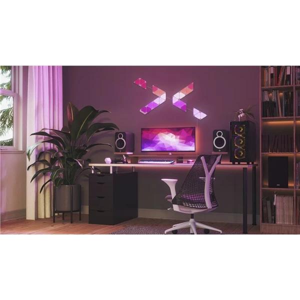 Nanoleaf Shapes Triangles Mini Expansion Pack (10 ks) chytré modulární osvětlení - Chytrá osvětlení - Obrázek Q353000501