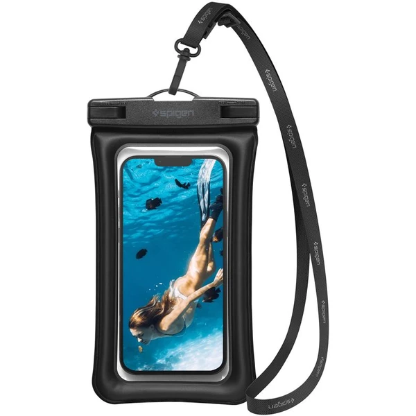 Spigen Aqua Shield Floating voděodolné pouzdro A610 1 Pack černé - Pouzdra - Hlavní obrázek