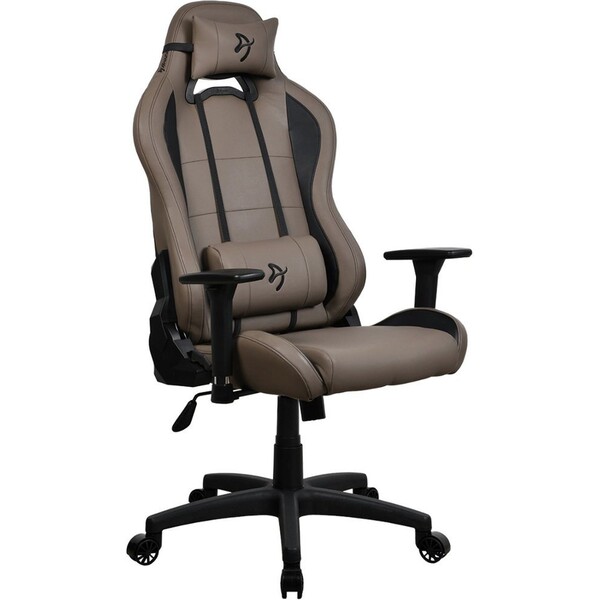 AROZZI TORRETTA Soft PU herní židle hnědá