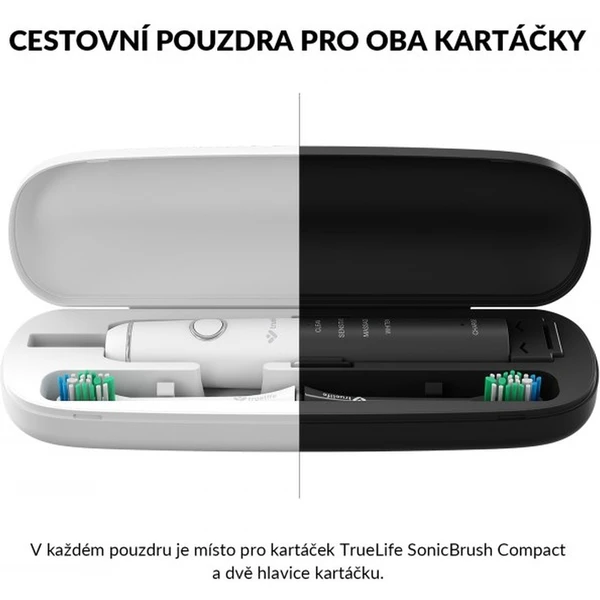 TrueLife SonicBrush Compact Duo 2 ks - Zubní kartáčky - Obrázek Q3HY000501