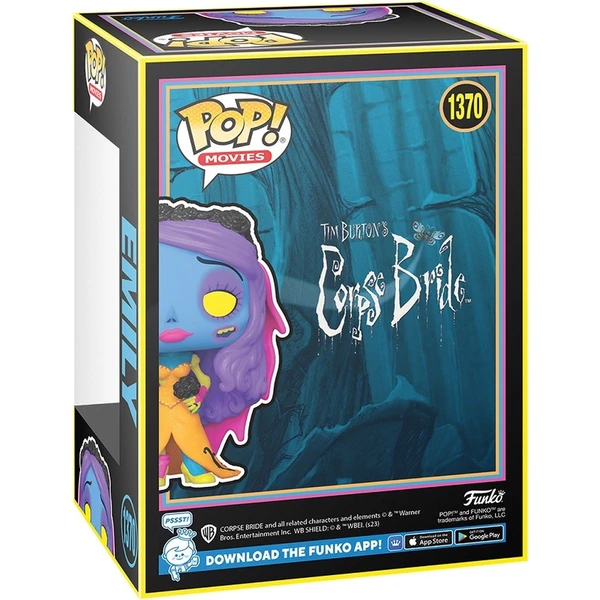 Funko POP! & Tee Box: Corpse Bride - Emily (BLKLT) L - Dárkové sety - Obrázek Q3L8000K01
