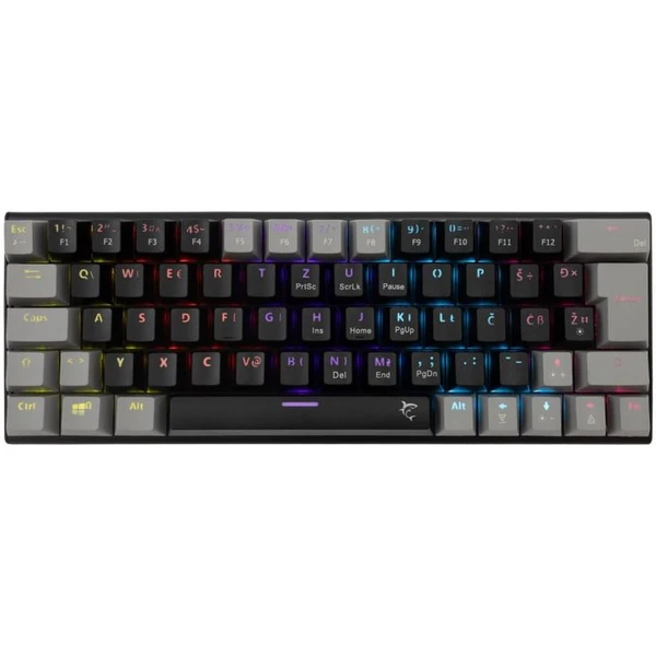 White Shark WAKIZASHI 2 herní mechanická klávesnice (US) (RED switch) černošedá - Klávesnice - Hlavní obrázek