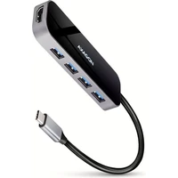 AXAGON HMC-6H4A USB-C 6v1 hub - Dokovací stanice