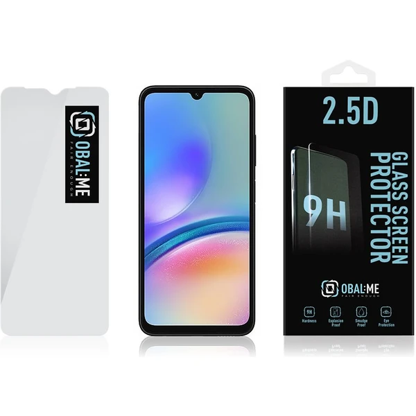 Obal:Me 2.5D Tvrzené sklo Samsung Galaxy A05s čiré - Ochranné folie a skla - Obrázek Q3U0000K01